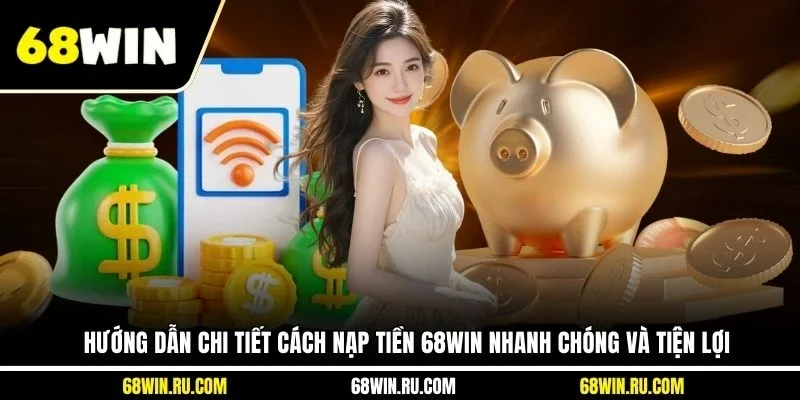 Hướng dẫn chi tiết cách nạp tiền 68WIN nhanh chóng và tiện lợi